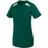 Russell Athletic Ladies Hawk Jersey (322872), Color 'Forest/White'